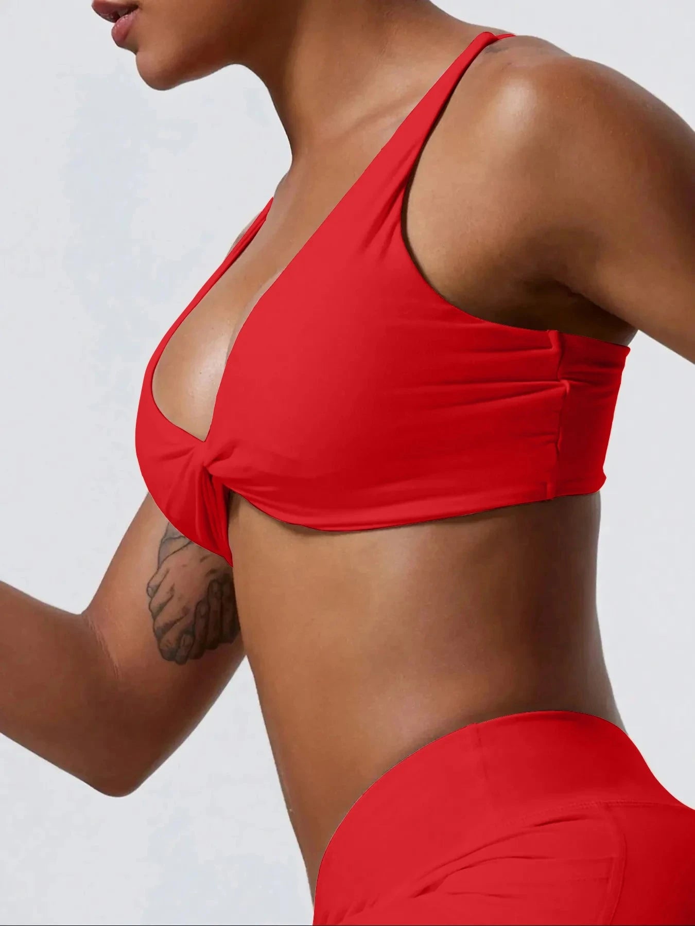 Sports Bra Shockproof Push Up Gym Top Women Quick-Dry Yoga Clothes Pleated Design Brassiere Workout Crop Top Female GlowCart