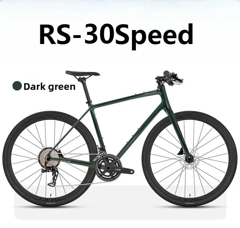 TWITTER Gravel G2 Flat Handle DEORE M6100-12S,Off-Road  Aluminum Road Bike,Hydraulic Oil Disc Brake 700*45C велосипед bicicletas GlowCart