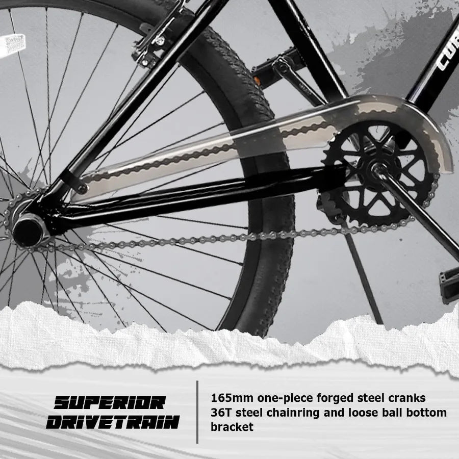 20 24 26 Inch BMX Race Bike for Beginner to Advanced Riders Featuring 2 Pegs Durable Frame Design Multiple Color Options Ideal GlowCart