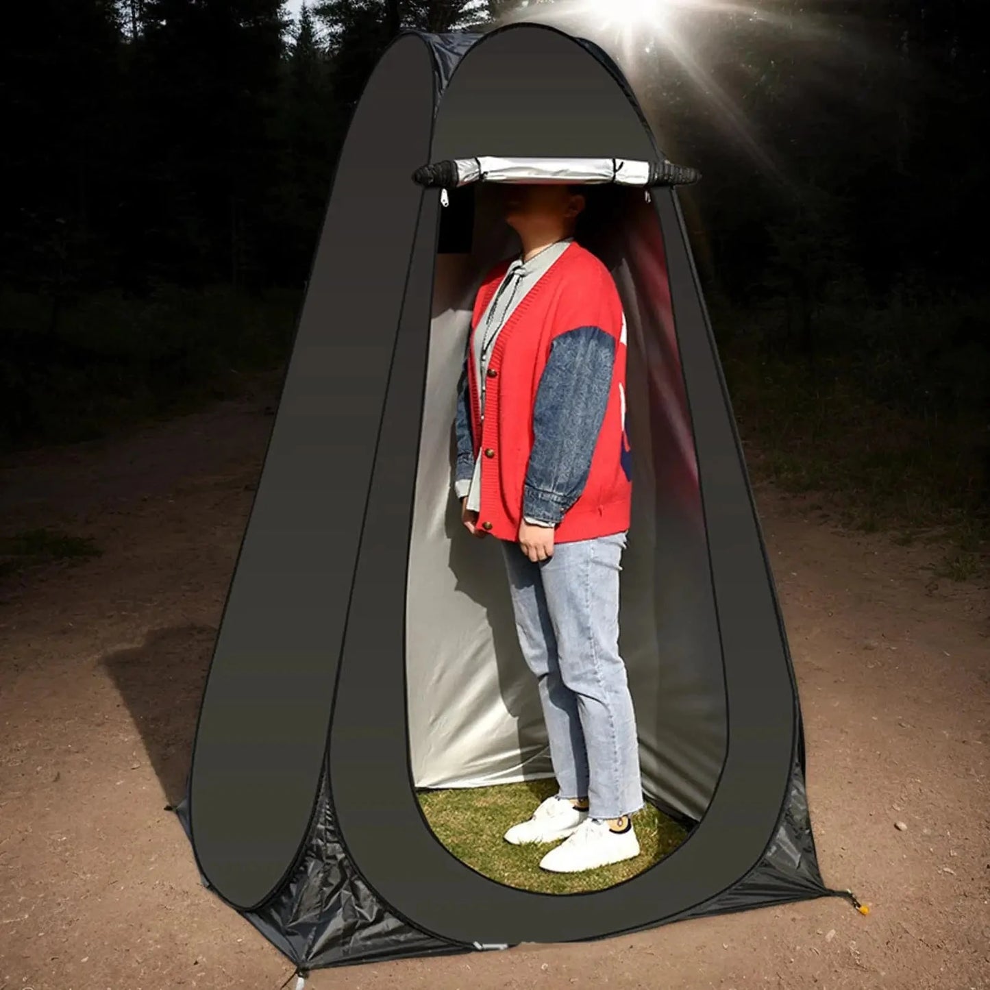 Popup Changing Tent Waterproof Changing Shelter For Camping GlowCart