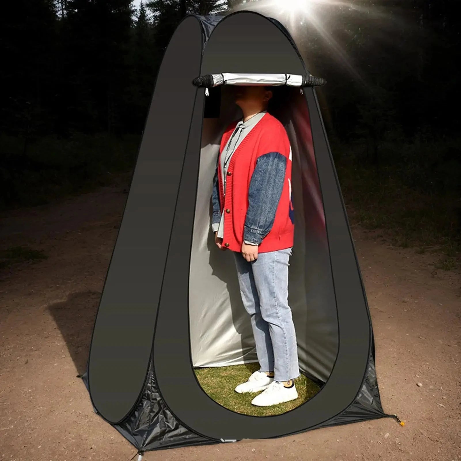 Popup Changing Tent Waterproof Changing Shelter For Camping GlowCart
