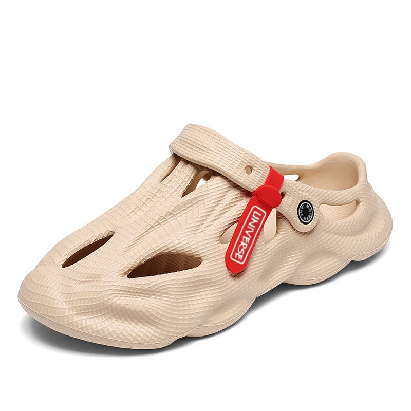 Summer Men Slippers Comfortable Platform Outdoor Sandals 2023 Beach Slippers Flip Flops Male Indoor Home Slides Bathroom Shoes GlowCart