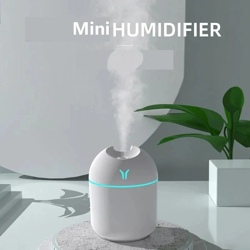 250ML USB Mini Air Humidifier Aroma Essential Oil Diffuser GlowCart