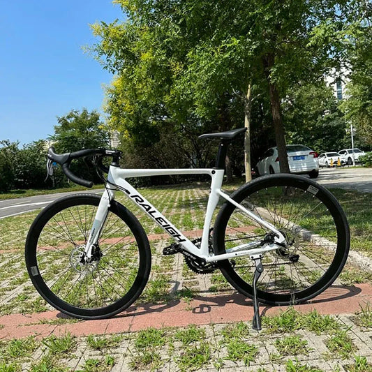 Aluminum Alloy Gravel Road Bicycle ,16/18/24/27 speed Racing Bike with 40/60mm wheel,Gravel Bike For Man Women Adult Student GlowCart