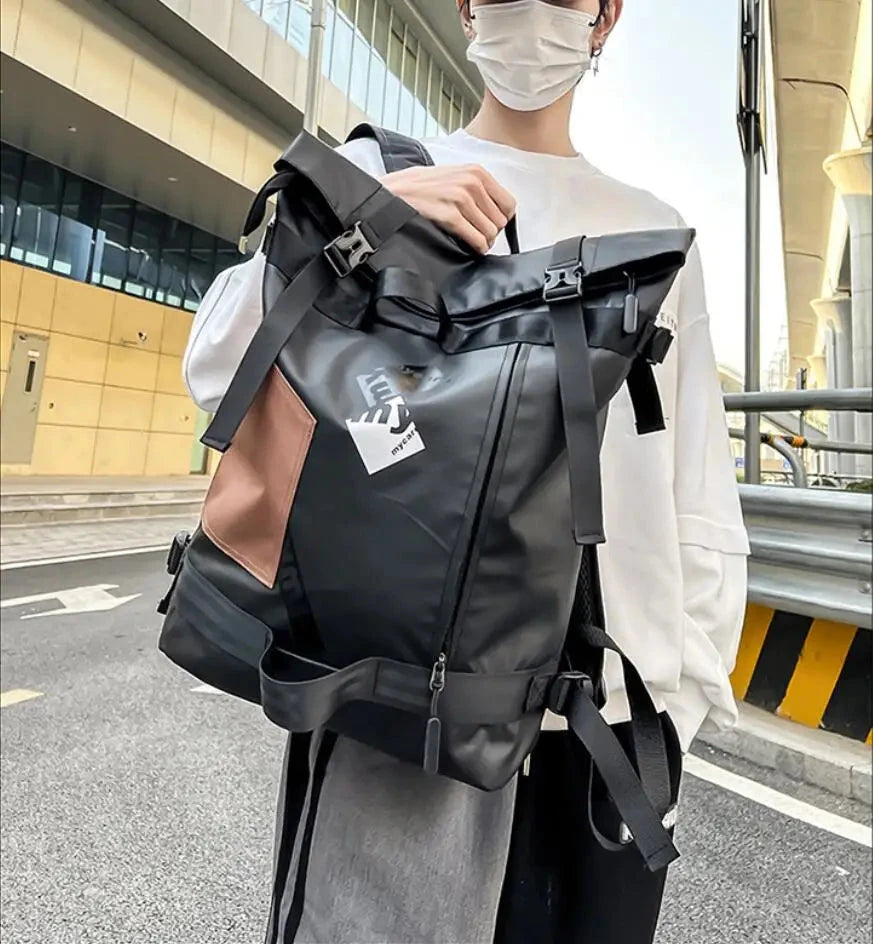 2024 Waterproof Casual Backpack Men College Students School GlowCart