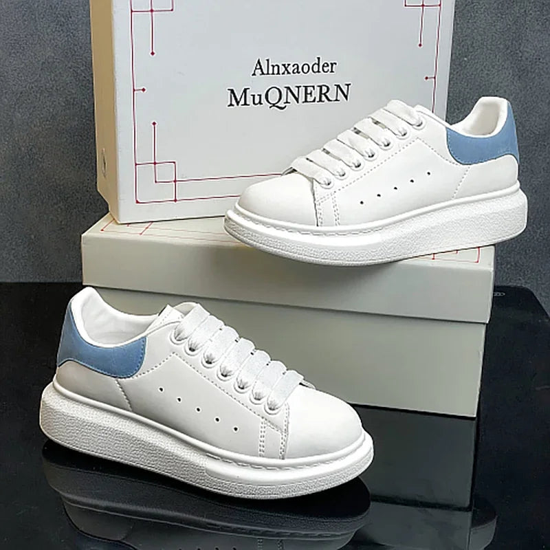 2025 Men Causal Shoes Pring Brand Spring Designer Wedges White Sneakers Platform Tenis Feminino Trainers Female Walking GlowCart