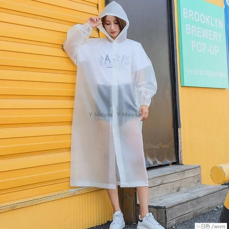 1PC Raincoat For Men Women Non Disposable Thickened Outdoor GlowCart