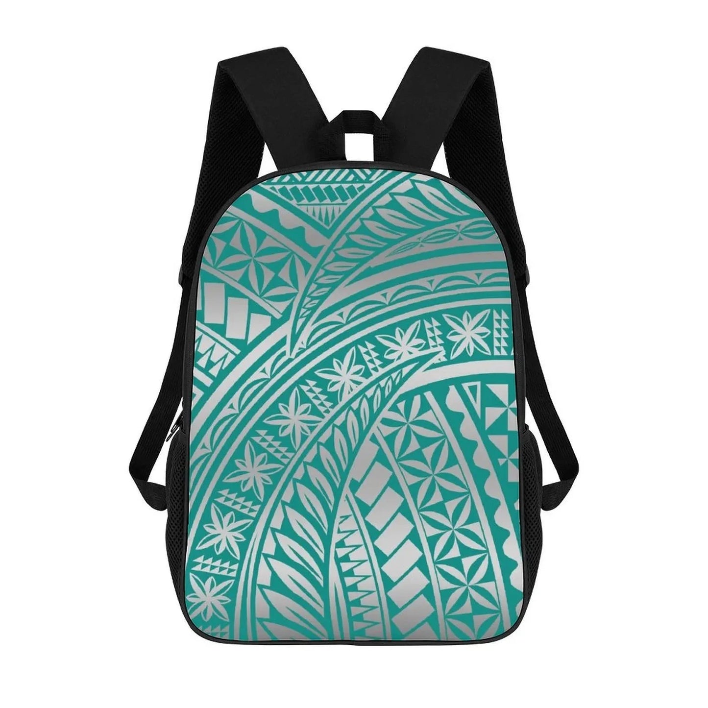 Artistic Polynesian Backpack Teens Adults School Laptop GlowCart