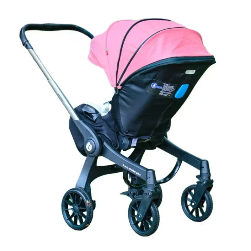 2025 New Four-in-One Multifunctional Newborn Stroller Lightweight Foldable Car Seat Two-way High View Baby Stroller Baby Carrier GlowCart