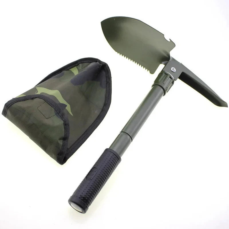 Multifunction Shovel Camping Survival Folding Shovels GlowCart