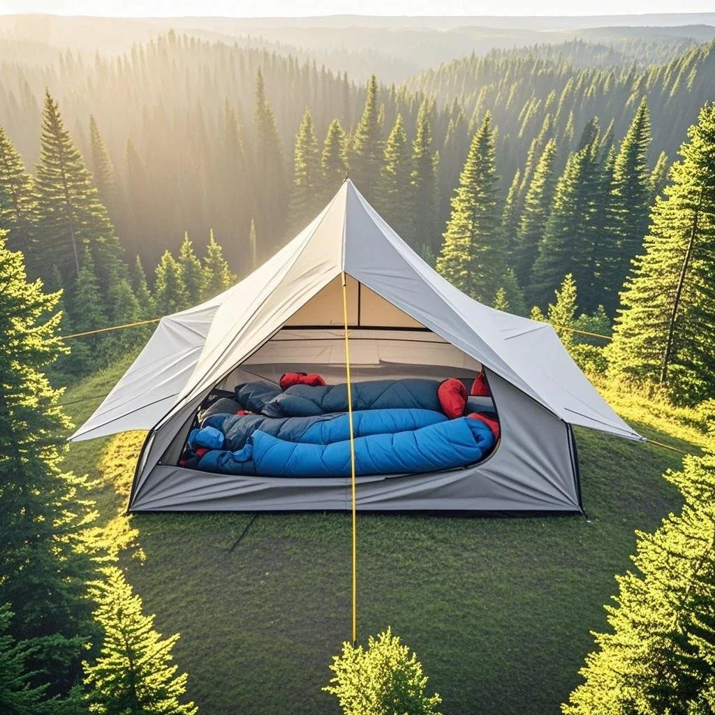 Ultralight Waterproof 2-3 Person A Frame Camping Tent - GlowCart