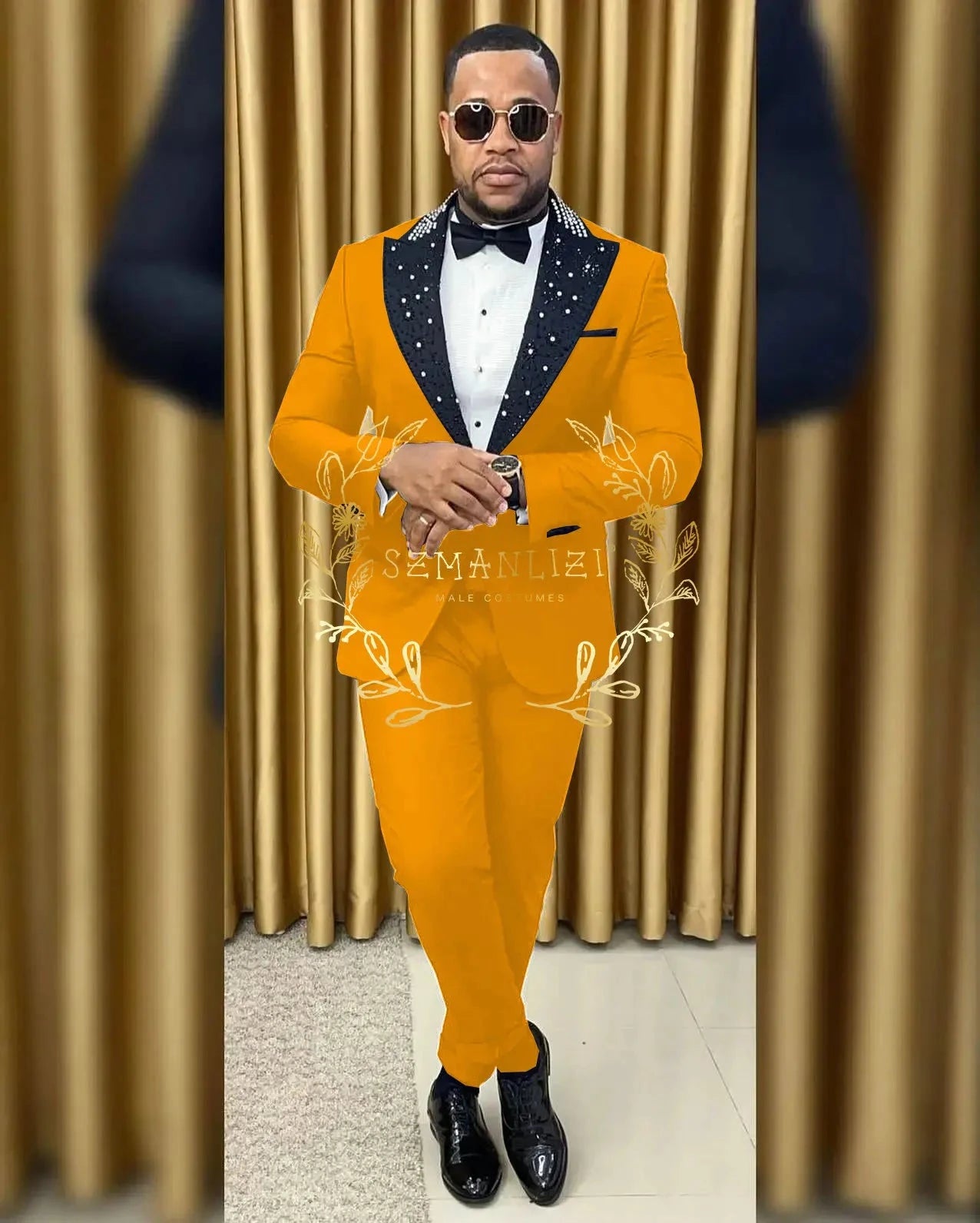 Luxury Wedding Suits For Men Groom Wear Tuxedos Handmade GlowCart