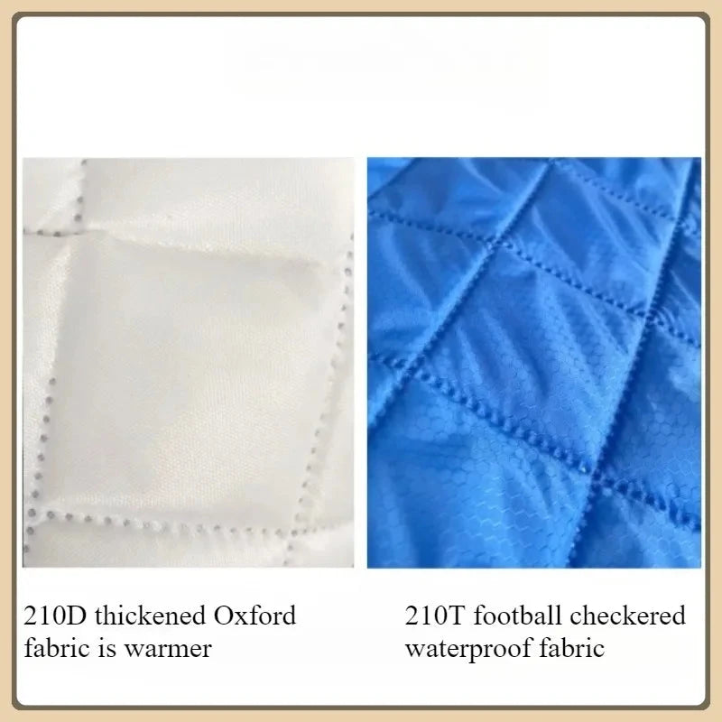 Thickened Cotton Camping Tent Fishing Large Space Warm GlowCart