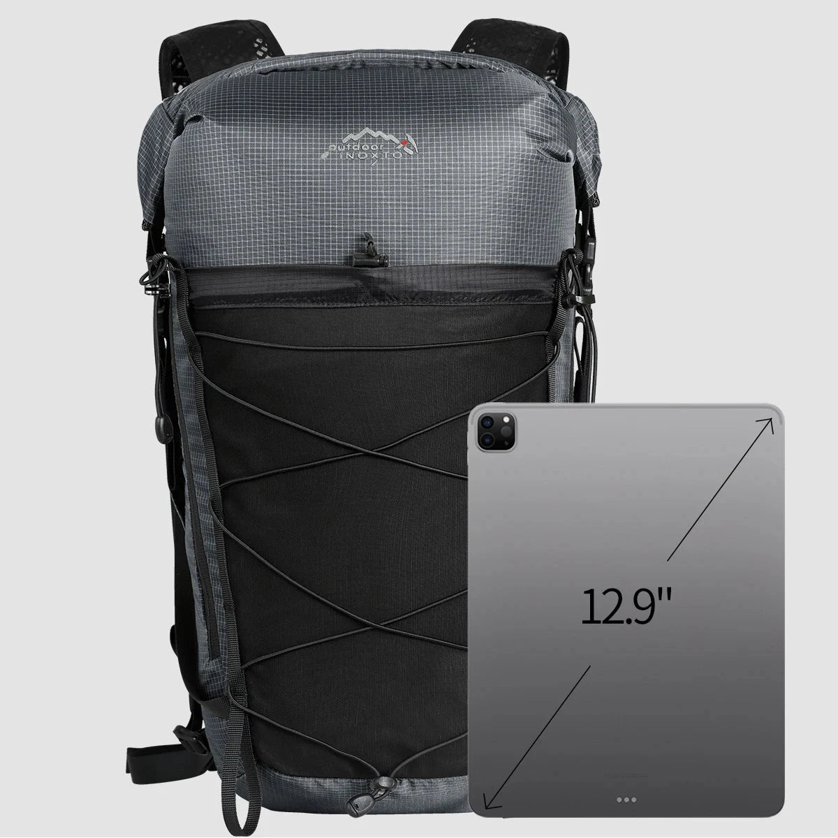 Hiking Backpack for Men and Women, Waterproof Camping GlowCart