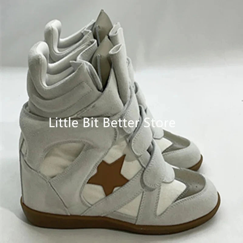 2026 Classical Hot Sale Internal Height Increase Punk Shoes GlowCart