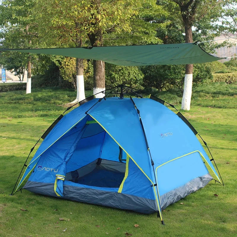 Camping Tent Floor Mat | Waterproof Sun Shelter & Stormproof GlowCart