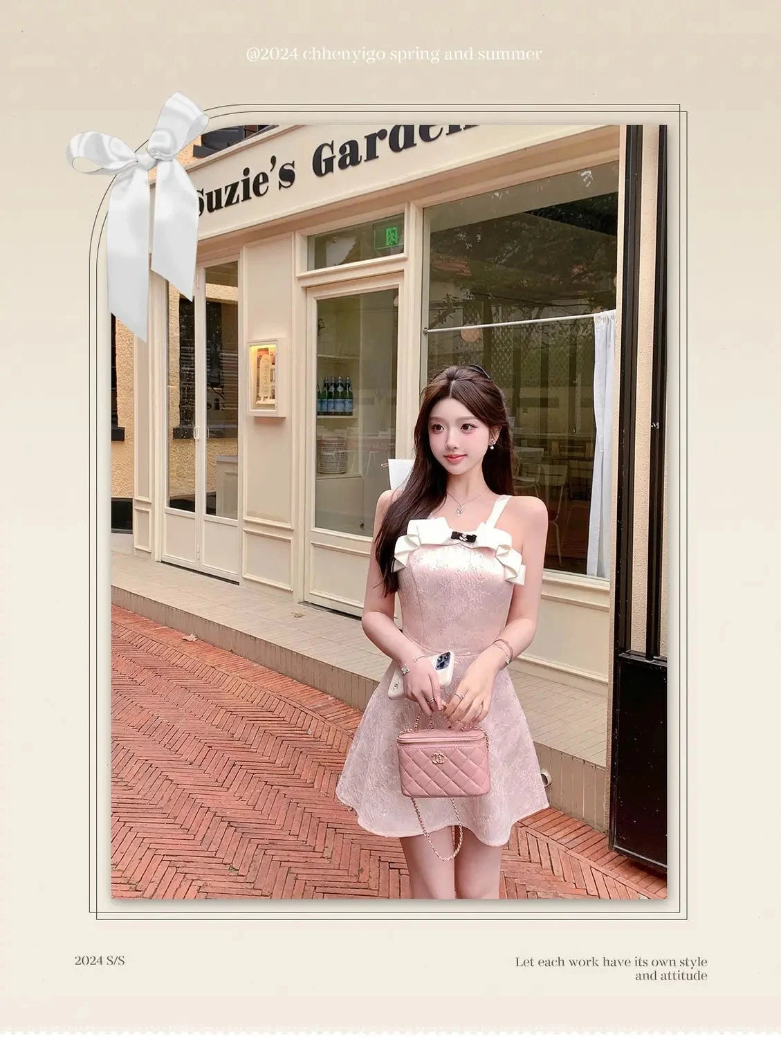 Kimotimo Sweet Jacquard Halter Birthday Dress Women Summer GlowCart