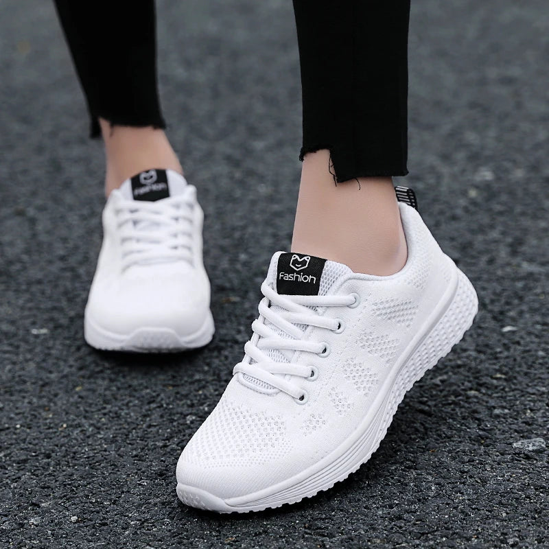2024 Women Sport Shoes Fashion Platform Sneakers Ladies