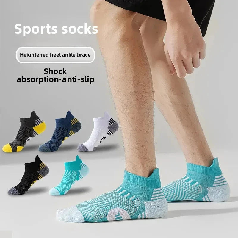 3/1Pairs Sport Compression Ankle Socks Men Women Professional Low Cut Fitness Marathon Running Outdoor Deodorant Breathable Sox GlowCart