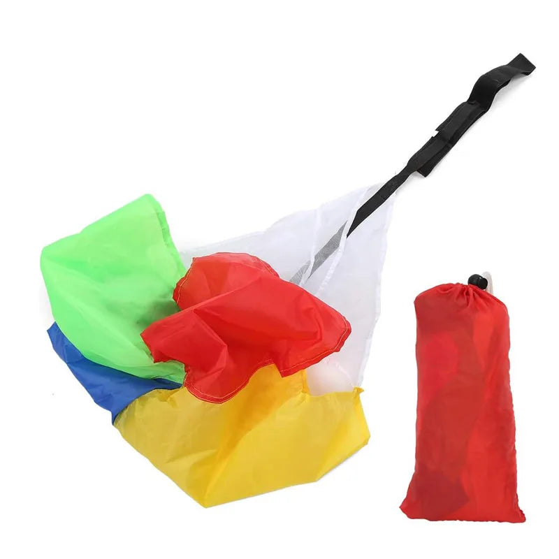 Multicolor Resistance Parachute For Speed Training Kids Running Drag Chute Soccer Football Games Children Toys Outdoor Sports GlowCart