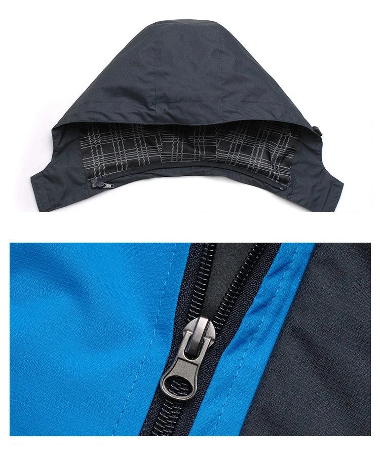 TRVLWEGO Camping Hiking Jacket Men Autumn Outdoor Sports GlowCart