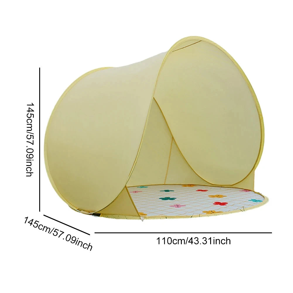 Waterproof Automatic Instant Pop up Tent Family Camping GlowCart