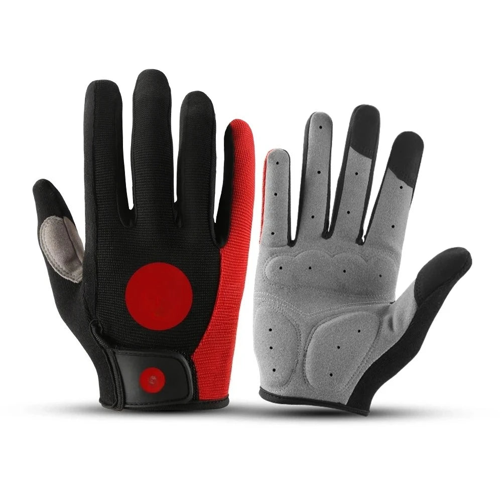 MTB Bike Sports Cycling Gloves Full Finger Men Women Running Fitness Gym Spring Summer Riding Motorcycle Gloves GlowCart