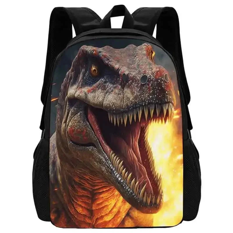 Mochila Dinosaur School Backpack for Children,School Bags for Boys ,Light Weight Cartoon Animal Prints Child Backpack Durable GlowCart