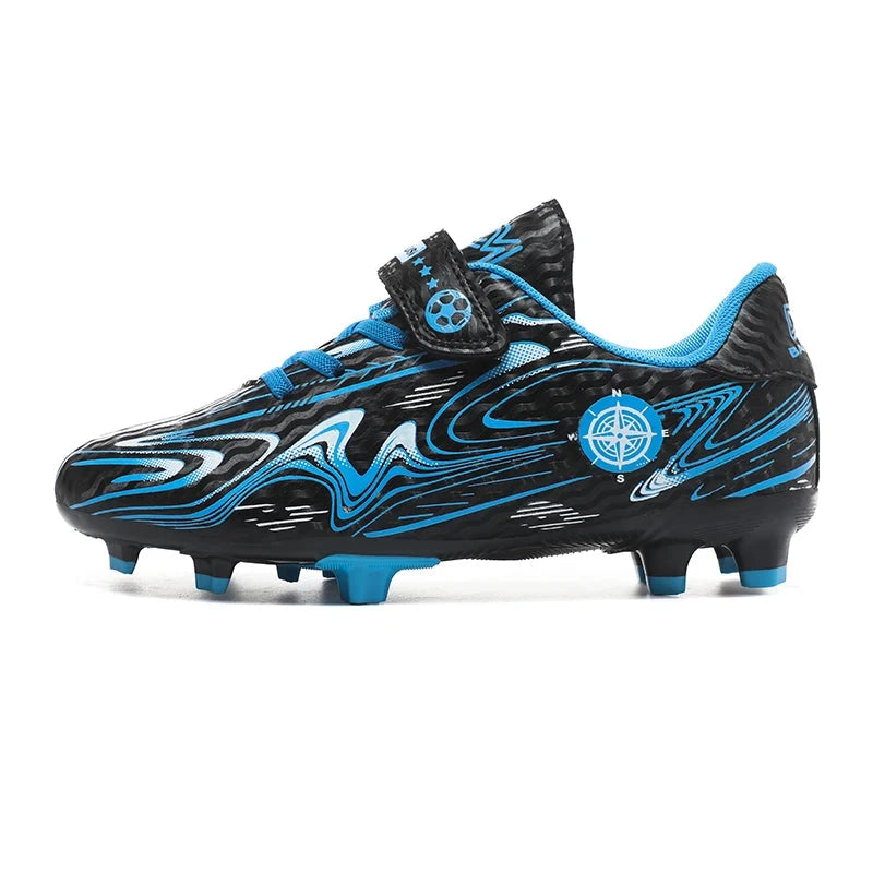 Childrens Football Shoes Boys Summer Breathe Primary Secondary School Students Youth Match Training Special FG/TF Football Shoes GlowCart
