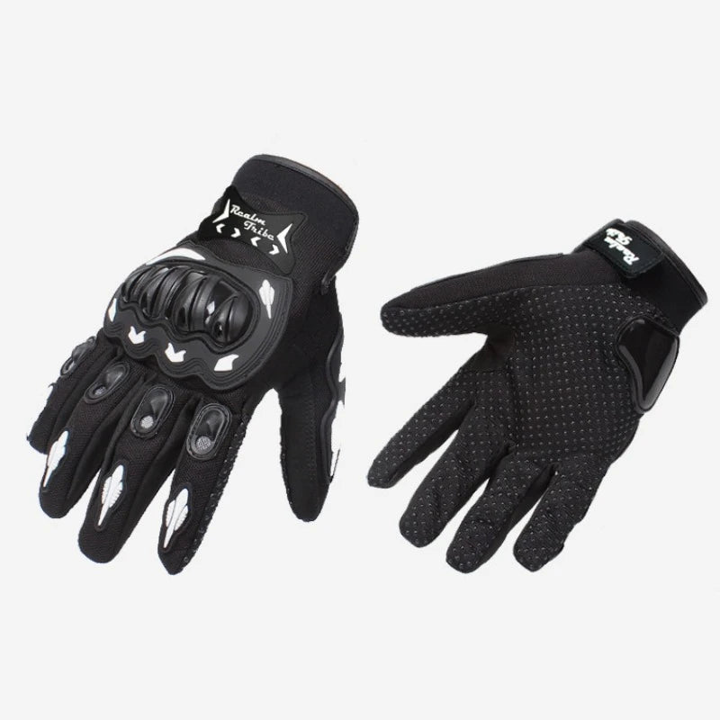 1 Pair Cycling Equipment Protective Wear-resistant Bicycle Motorcycle Racing Full Finger Gloves Cycling Gloves Outdoor Sports GlowCart