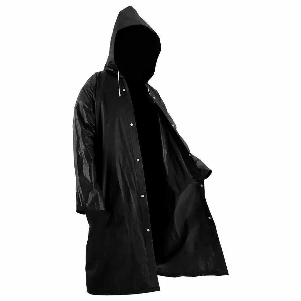 Raincoat Waterproof EVA Adults Thicken Hooded Raincoat Women GlowCart