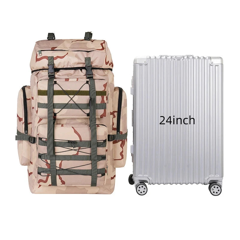 70L Tactical Climbing Backpack Large Capacity Sports GlowCart