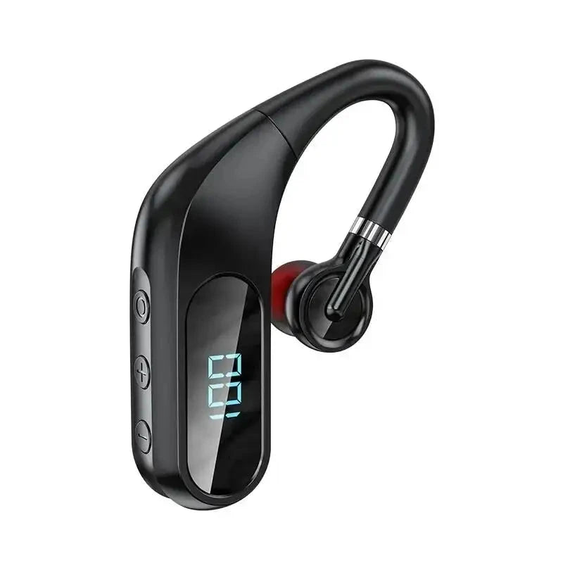 Bluetooth Headphones with Real-time Digital Display HD Sound GlowCart