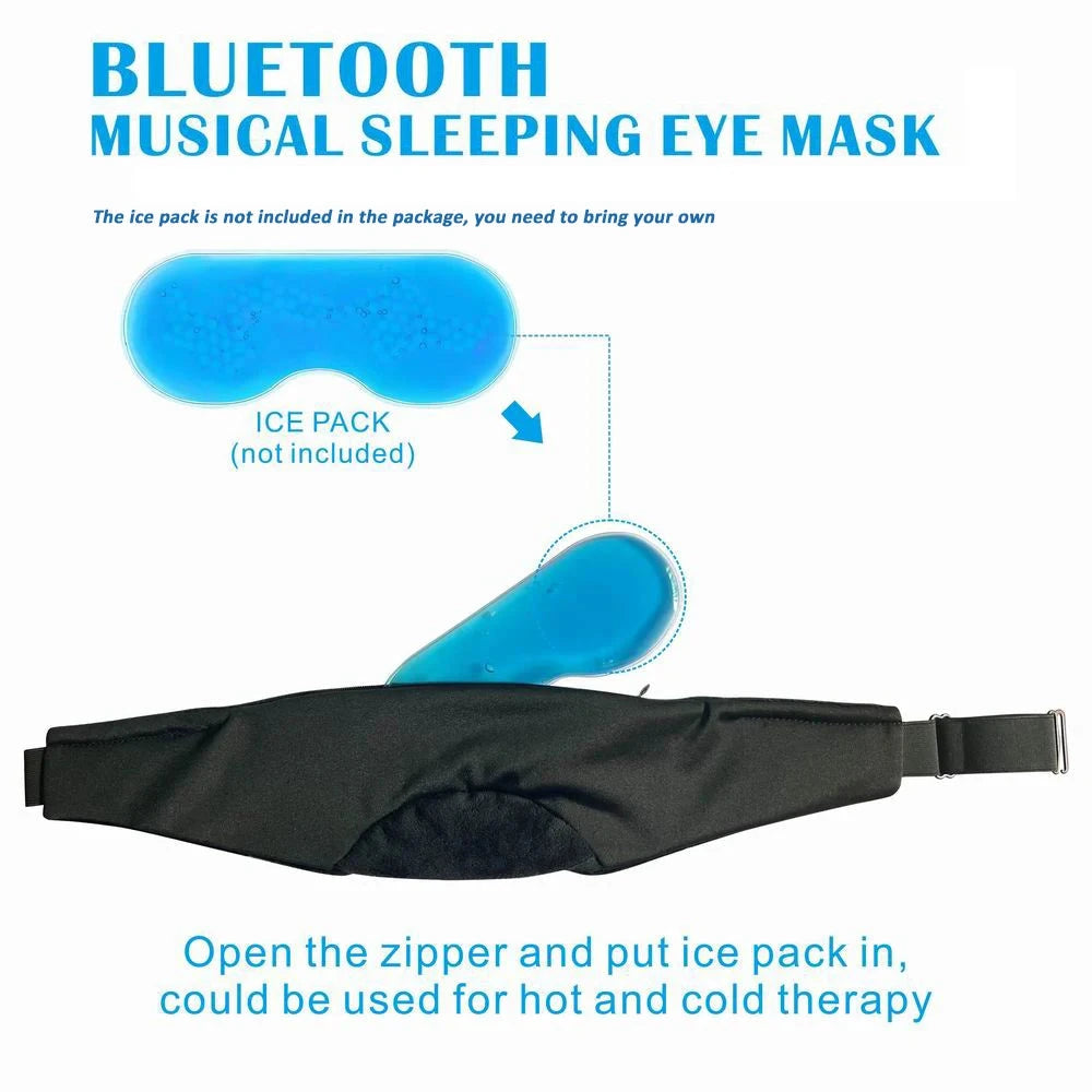 5.2 Bluetooth Headset Sleep Mask 24 White Noise Shading GlowCart