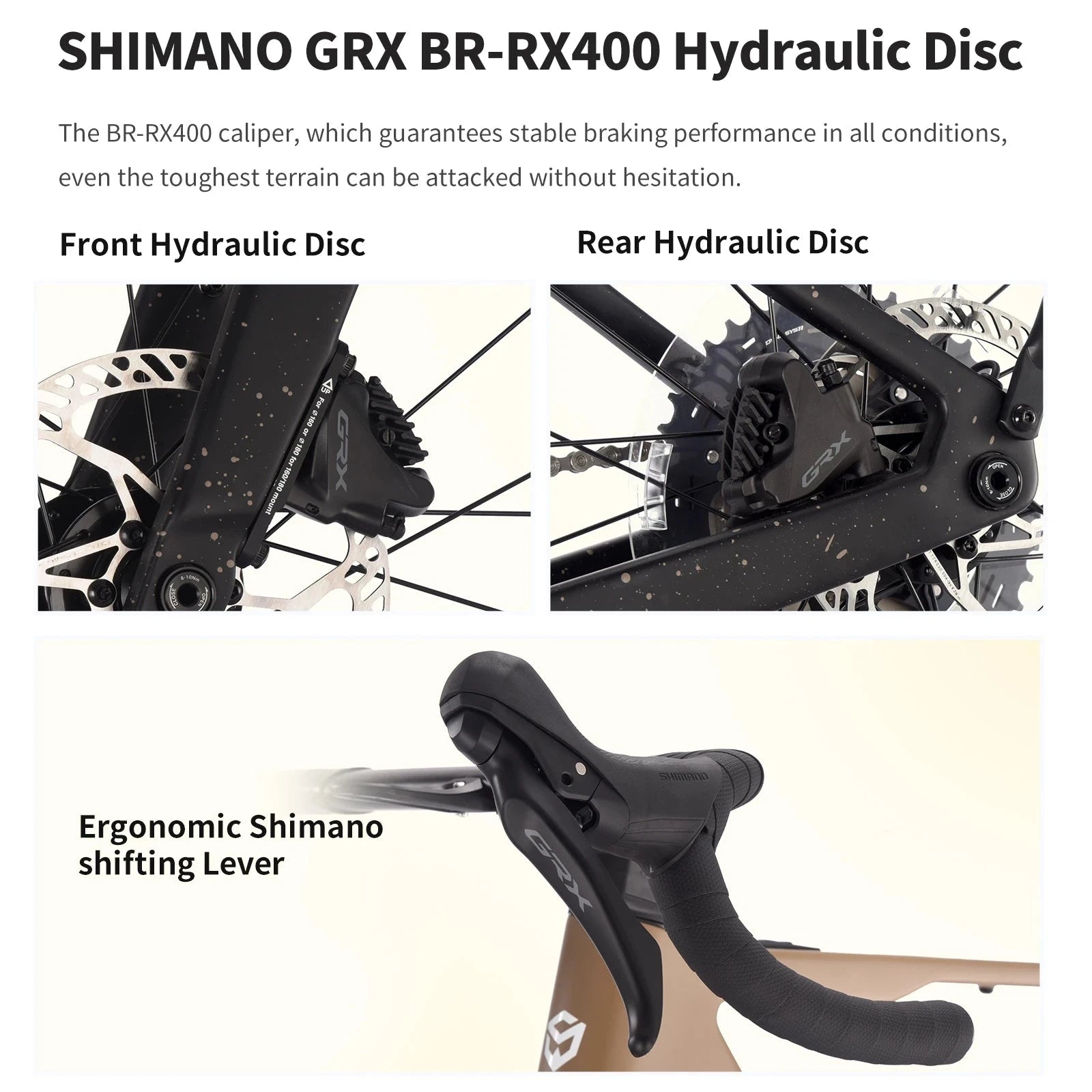 SAVA E-BIKE carbon fiber gravel bike electric assist bicycle equipped with SHIMAN0 GRX ST-RX600 kit GlowCart