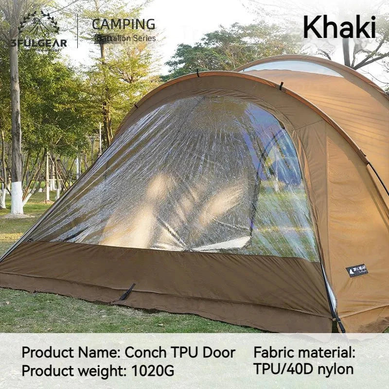 3F UL GEAR Car Docking Tunnel Tent Shelter 3-4 People GlowCart