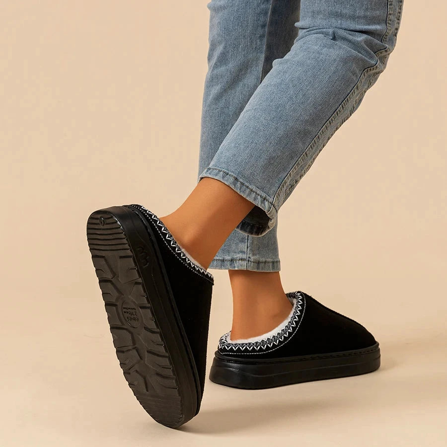 Winter Men's Slippers Indoor Bedroom Breathable Warm Snow GlowCart