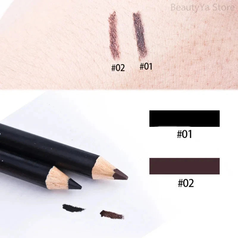 Fashion Professional Makeup Black Brown Eyeliner Eyebrow GlowCart