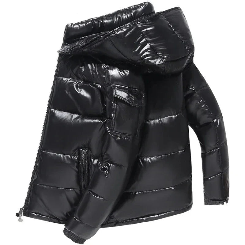 Plus size Men parkas Puffer Jackets Bubble Padded Clothes GlowCart