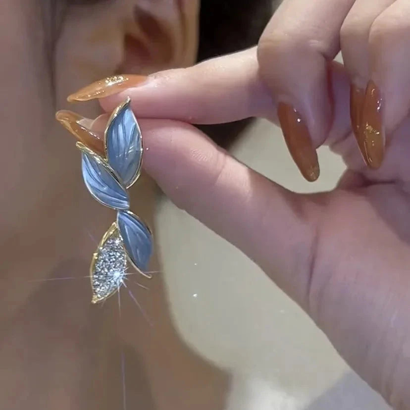 LATS New Korean Arrival Metal Trendy Fresh Lovely Sweet Grey GlowCart