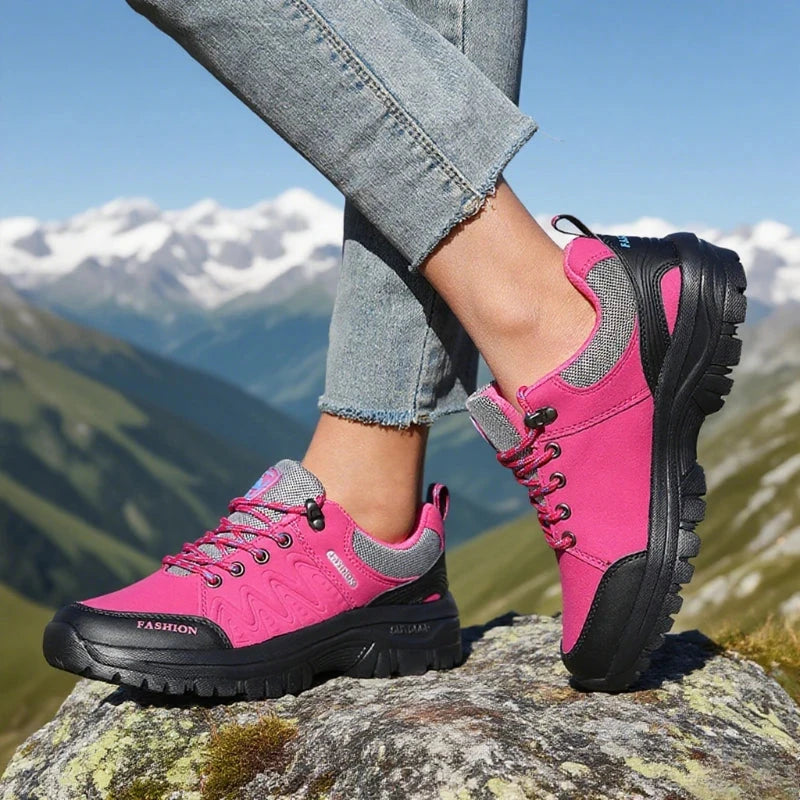Women Hiking Shoes Outdoor Waterproof Sneakers Lightweight GlowCart