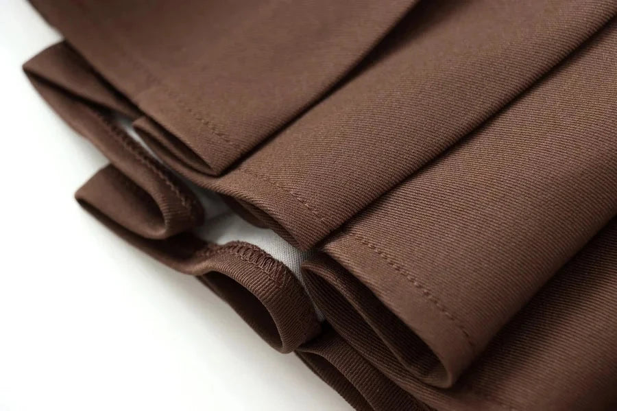 3D Cutout Mini Dress with ETJ 2025 New Product, Pleated GlowCart