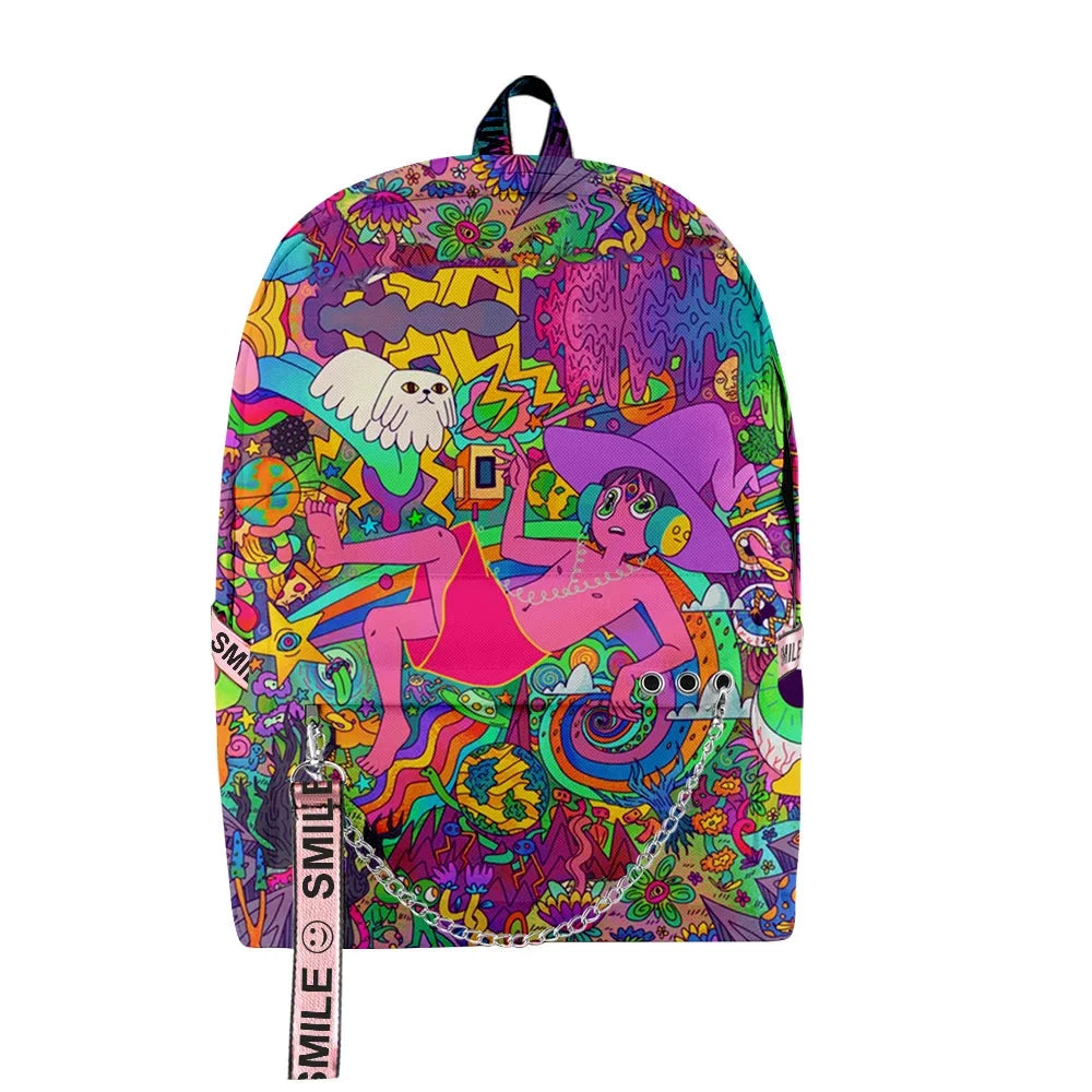 Harajuku Popular Funny The Midnight Gospel 3D Print School GlowCart