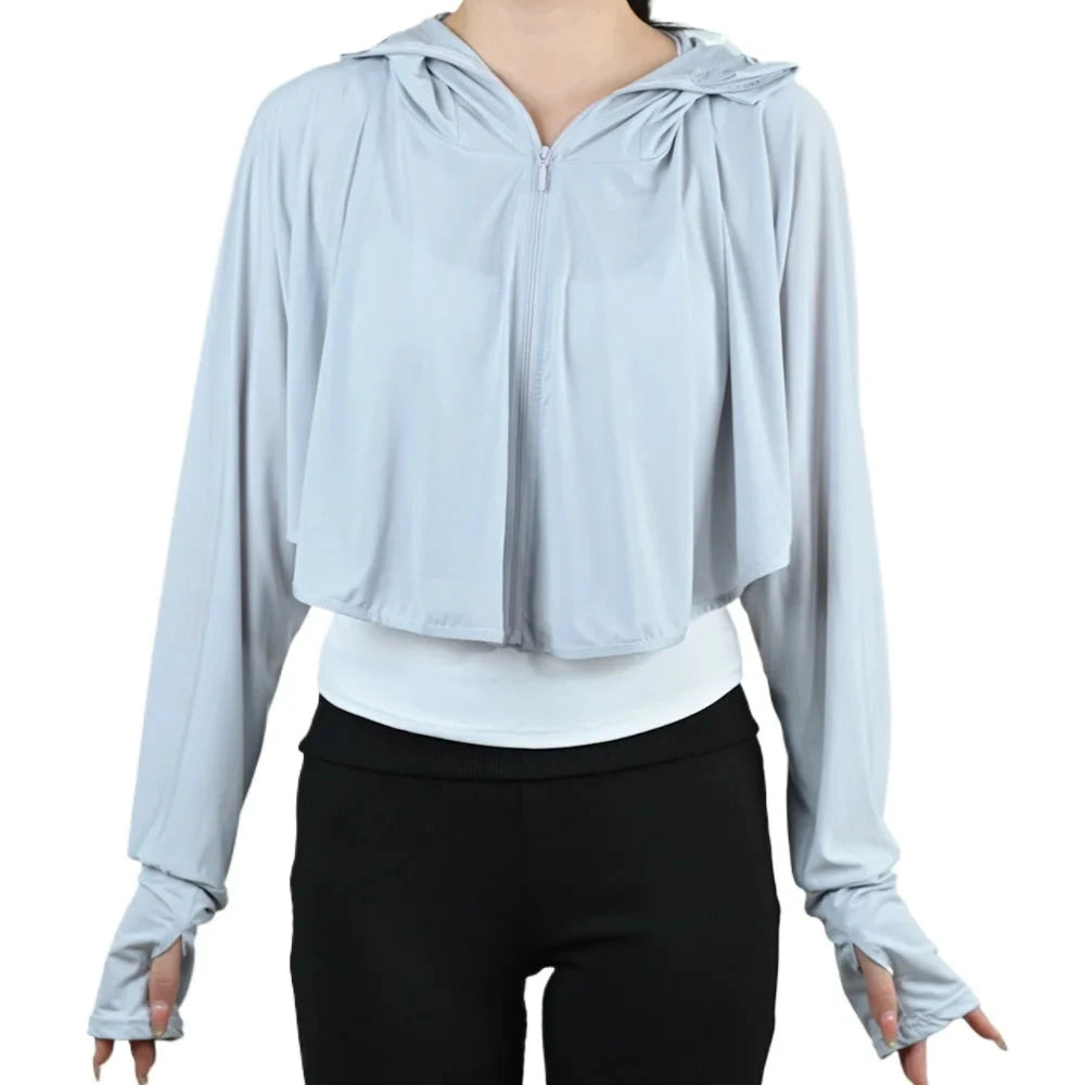 Summer Icesilk Quick Drying Solid Color Sun-Protective GlowCart