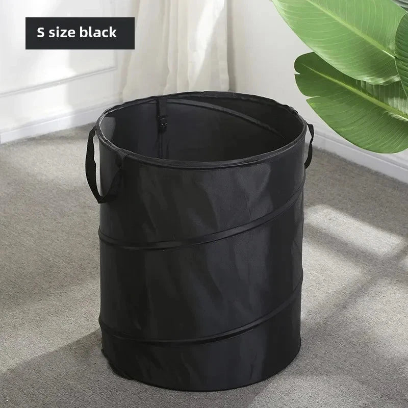 Outdoor portable camping folding garbage bin, camping GlowCart