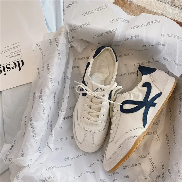 Women's Sneakers White Platform Woman Flats Sports Shoes Female Lightweight Vulcanized Shoes Ladies Casual Comfortable Trainers GlowCart