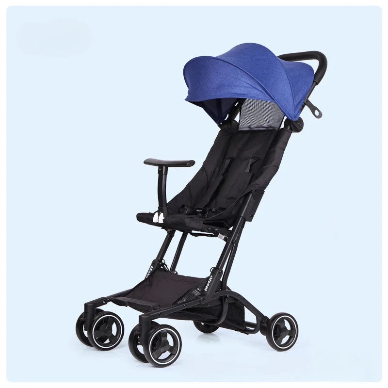 lightweight folding stroller Can sit or lie down Simple portable high landscape baby umbrella stroller Children's stroller GlowCart