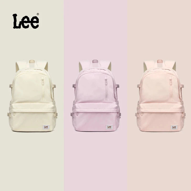 LEE Brand Stylish Unisex Ultralight Oxford School Backpack GlowCart