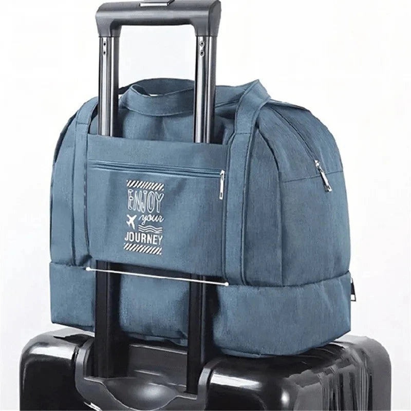 Fashion Folding Travel Bag Women Oxford Travel Weekend GlowCart