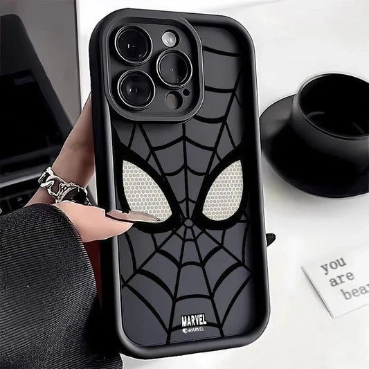 Marvel Spider Man Plain Multistep TPU Phone Case For iPhone GlowCart
